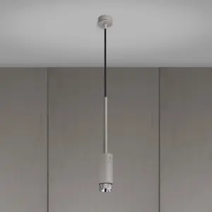 Lampa wisząca punktowa Exhaust Cross Szara ze m – Szary
