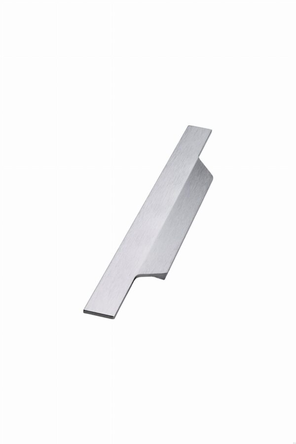 Uchwyt meblowy krawędziowy Coda 346 Aluminiowy Srebrny Szczotkowany