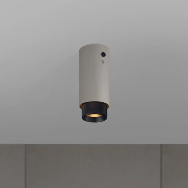 Lampa sufitowa punktowa Exhaust Cross Szara z m – Szary