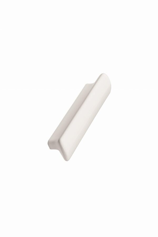 Uchwyt meblowy podłużny Vanilla 96 Ceramiczny Biały