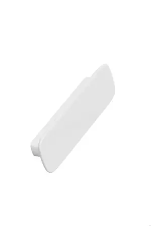 Uchwyt meblowy podłużny Tabula 96 Ceramiczny Biały