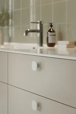 Gałka meblowa Tabula 40 Ceramiczna Biała
