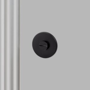 Zamek z pokrętłem Linear Welder’s Black – Czarny