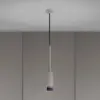 Lampa wisząca punktowa Exhaust Linear Szara z Paloną ą – Niebieski