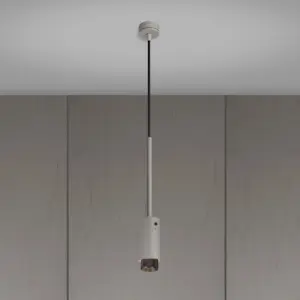 Lampa wisząca punktowa Exhaust Cross Szara z Palonym Brązem – Szary