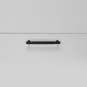 Uchwyt meblowy podłużny Pull Bar Linear 125 – Czarny