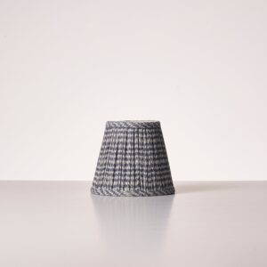 Malvern Roletka z wzorem o średniej plisowości – Niebieskoszary