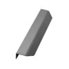 Uchwyt meblowy krawędziowy Blaze 2 2x80 Aluminiowy Antracyt Szczotkowany