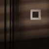 Kew Włącznik hotelowy w pojedynczej ramce – Polerowany nikiel, Czarny
