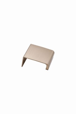 Uchwyt meblowy krawędziowy Artisan 20 Aluminiowy Złoty Szczotkowany