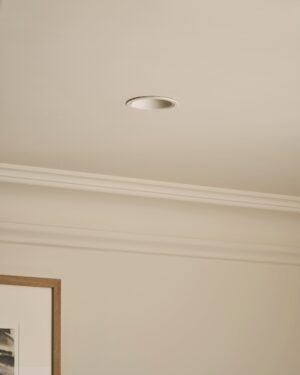 Buxton ognioodporna stała oprawa oświetleniowa typu downlight 50 mm – Do malowania