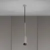 Lampa wisząca punktowa Exhaust Linear Szara z em – Szary