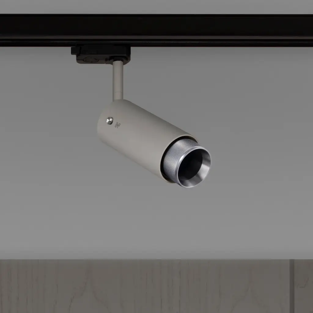 Lampa szynowa punktowa Exhaust Cross Szara ze m – Szary