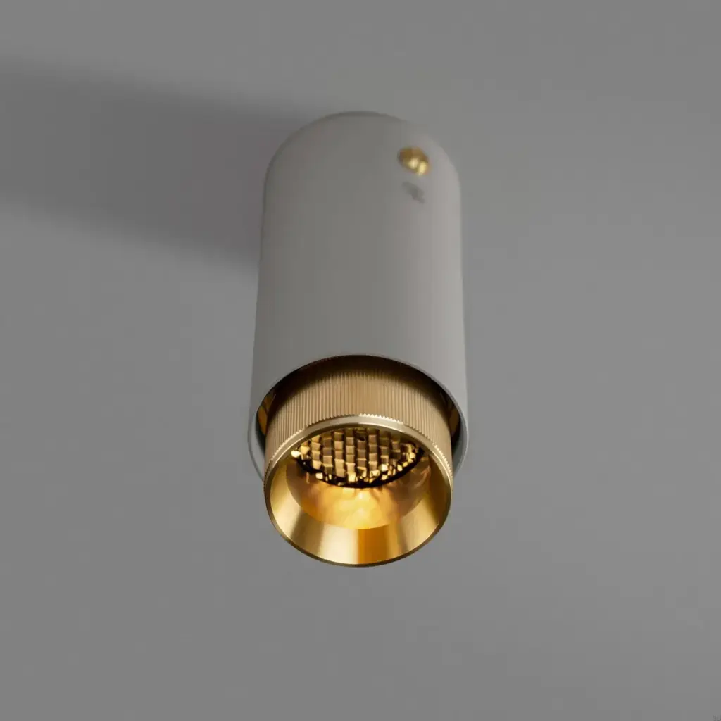 Lampa sufitowa punktowa Exhaust Linear Szara ze m – Szary