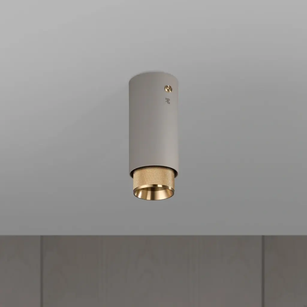 Lampa sufitowa punktowa Exhaust Cross Szara ze m – Szary