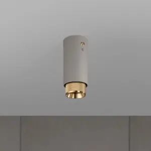Lampa sufitowa punktowa Exhaust Cross Szara ze m – Szary