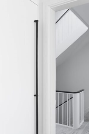 Uchwyt meblowy podłużny Big Cut-To-Size 2X 640 Stal Nierdzewna Czarny Mat