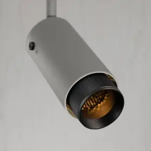 Lampa szynowa punktowa Exhaust Cross Szara z Palonym Brązem – Szary