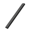 Uchwyt meblowy podłużny Lucente 1088 Aluminiowy Czarny Matowy