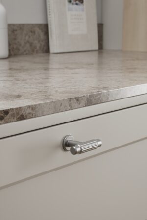 Gałka meblowa T-Bar Villa 50 Metalowa Srebrna