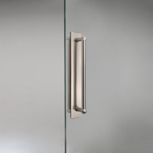 Harper podwójna antaba z płytą 320 mm – Satynowy nikiel