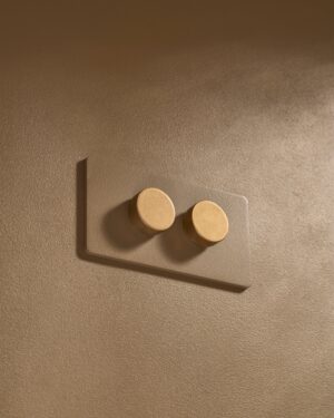Grove 4-Module 2x Dimmer Switch – Paintable Antique Brass