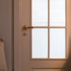 Digby klamka do drzwi ze sprężyną – Antyczny mosiądz