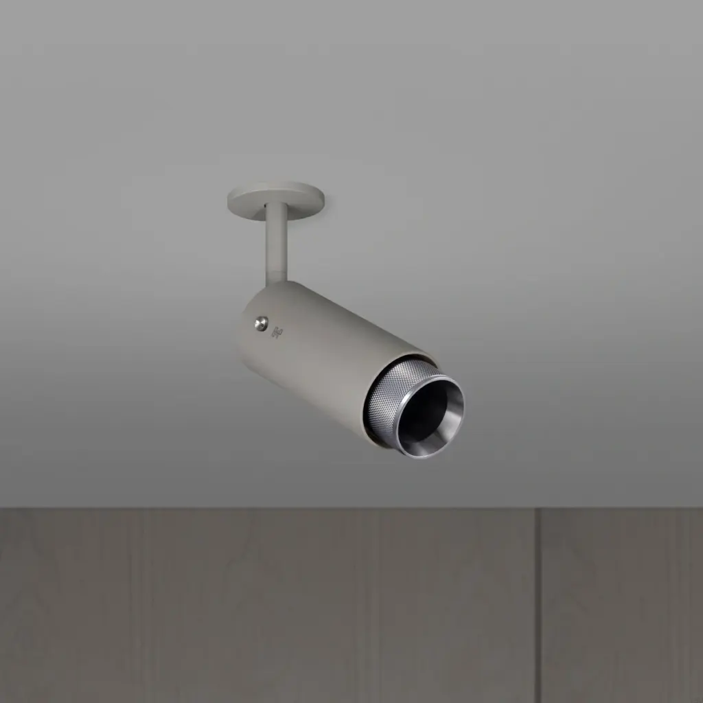 Lampa regulowana punktowa Exhaust Cross Szara ze m – Szary