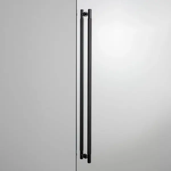 Uchwyt meblowy podłużny dwustronny Pull Bar Cross 724 – Czarny