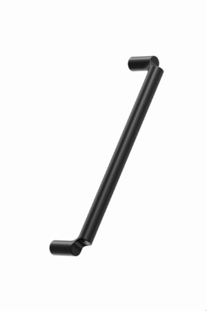 Uchwyt meblowy podłużny Break 160 Metalowy Czarny Matowy