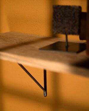 Brixton wspornik do półki 150 mm – Brąz