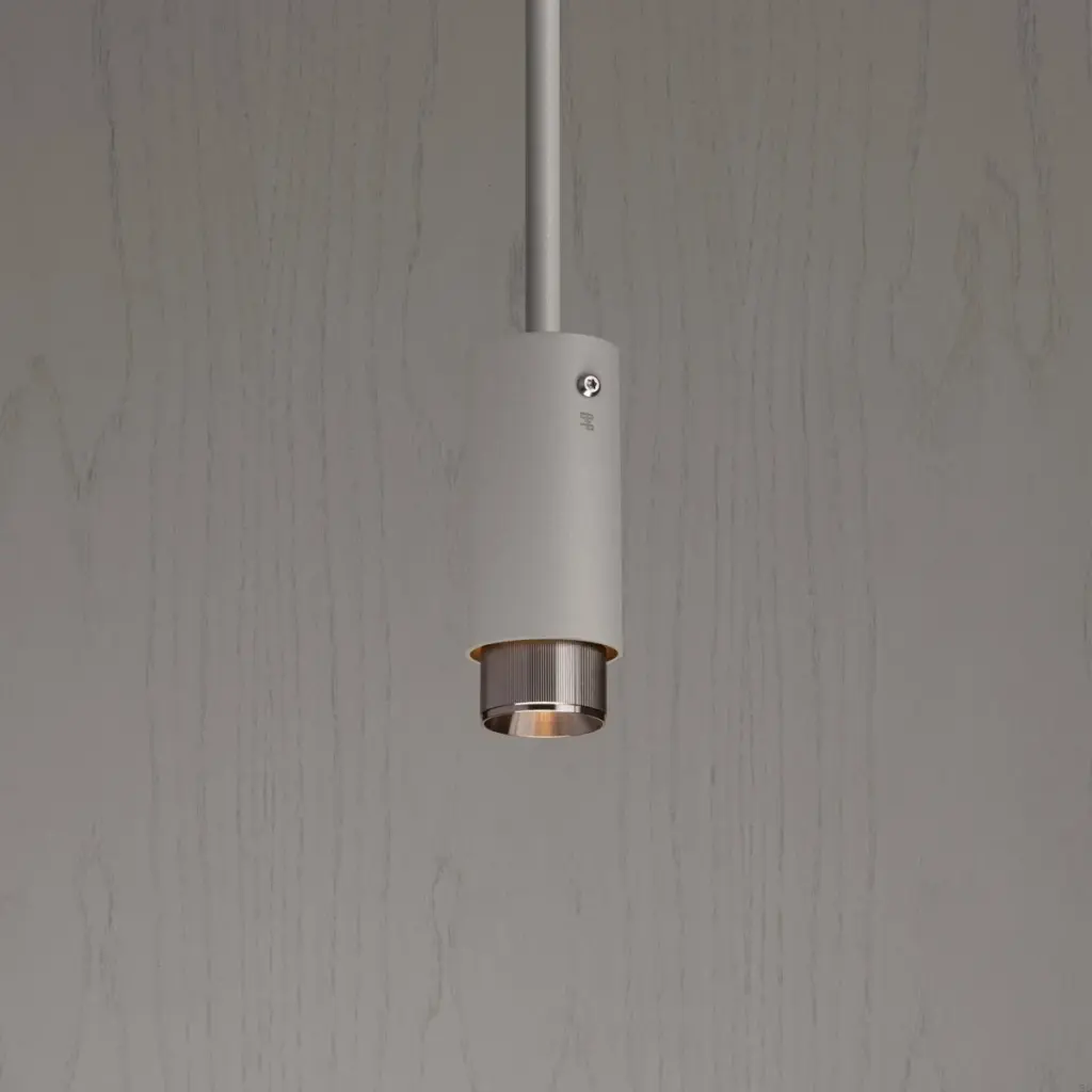Lampa wisząca punktowa Exhaust Linear Szara ze m – Szary