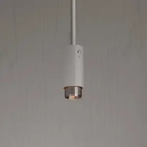 Lampa wisząca punktowa Exhaust Linear Szara ze m – Szary