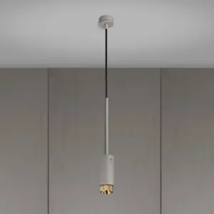 Lampa wisząca punktowa Exhaust Cross Szara z m – Szary