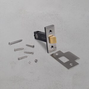 Zamek oszczędnościowy 60 mm – Satynowy nikiel