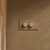 Grove 4-Module 2x Dimmer Switch – Paintable Polished Nickel