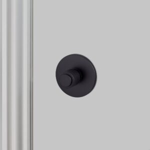 Zamek z pokrętłem Cast Welder’s Black – Czarny