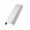Uchwyt meblowy krawędziowy Accent 160 Aluminiowy Srebrny