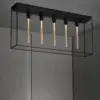 Lampa sufitowa Caged Cross 5.0 Marmur – Czarny