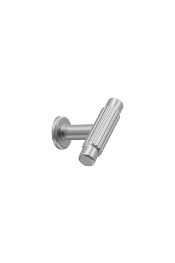 Gałka meblowa T-Bar Villa 50 Metalowa Srebrna