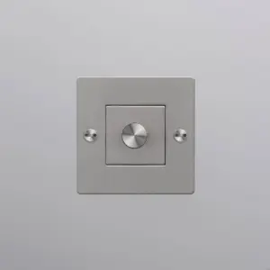 Ściemniacz bez logotypu LED Cross 1G 250W Standard Europejski – Srebrny (EU)