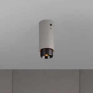 Lampa sufitowa punktowa Exhaust Linear Szara z em – Szary