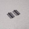Zawiasy do drzwi Hinge 76 x 51 x 2 mm (zestaw 2 szt.) – Palony Brąz