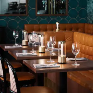 Lampa przenośna Takeout – Złoty