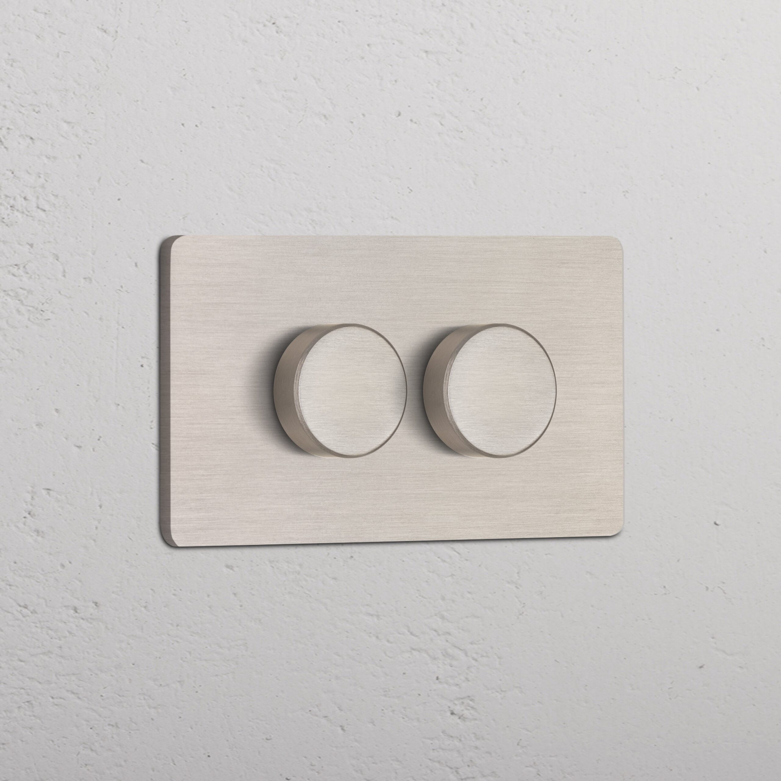 Grove 4-Module 2x Multiway Dimmer Switch – Satynowy nikiel