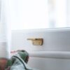 Belmont pojedynczy podnośnik do okna typu Sash – Antyczny mosiądz