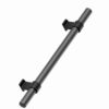 Uchwyt meblowy podłużny Bond 160 Metalowy Czarny z Gun Metal Matowy