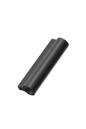 Uchwyt meblowy podłużny Lucente 64 Aluminiowy Czarny Matowy