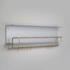 Półka z wieszakami Hanger Szara z m – Szary