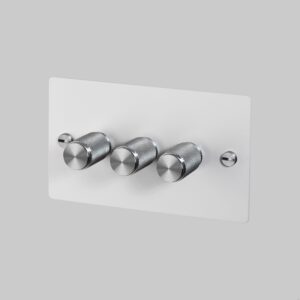 Ściemniacz LED Cross 3G 120W ze m Standard Brytyjski – Biały (UK)